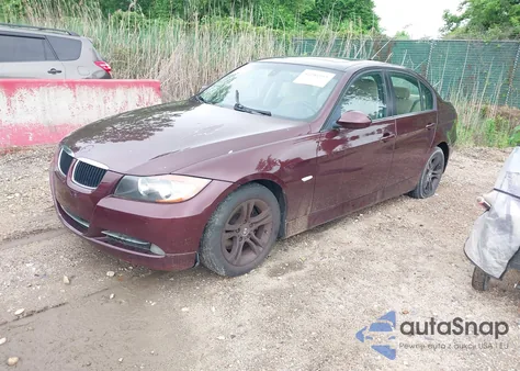 2008 BMW 328I from USA, damaged, VIN WBAVC53508FZ84774